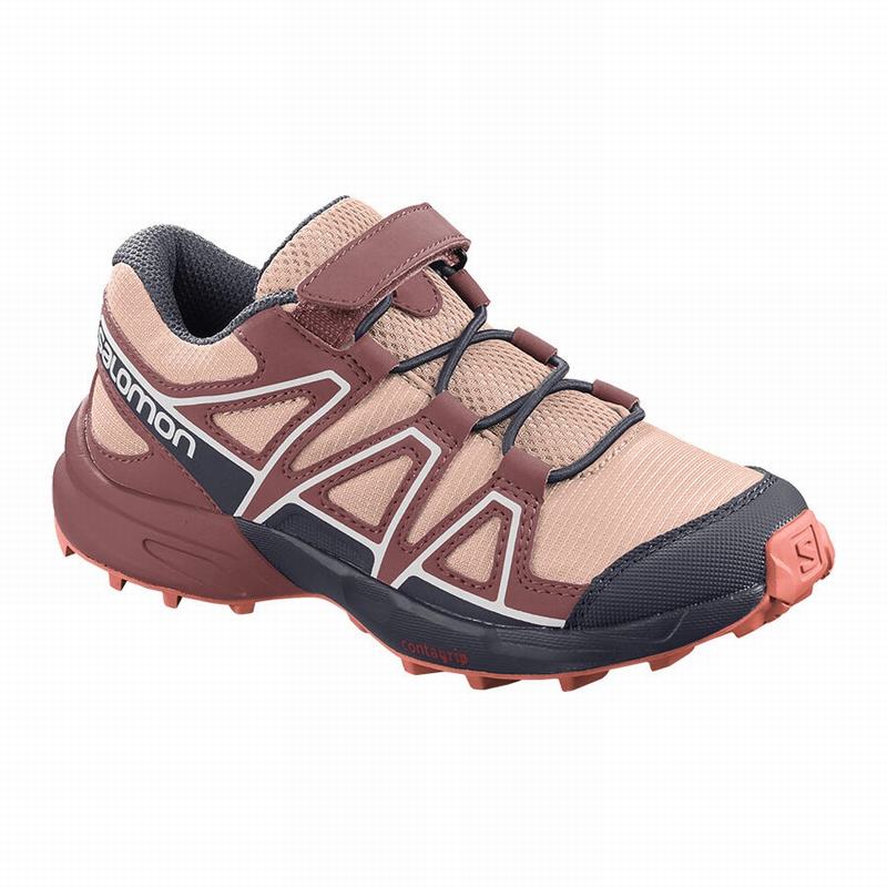 Zapatillas Trail Running Salomon Niños Burdeos / Coral - Salomon Argentina SPEEDCROSS ,390274-KXG